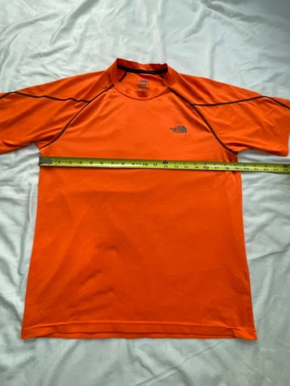 The North Face Men's Flash Dry Activewear Tops, Orange, Size S